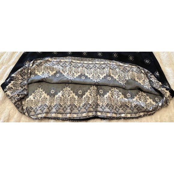 Mudd High Neck Ball Trim Swing Dress Mini/Knee Length 100% Rayon Junior Sz M-NWT - Picture 13 of 16